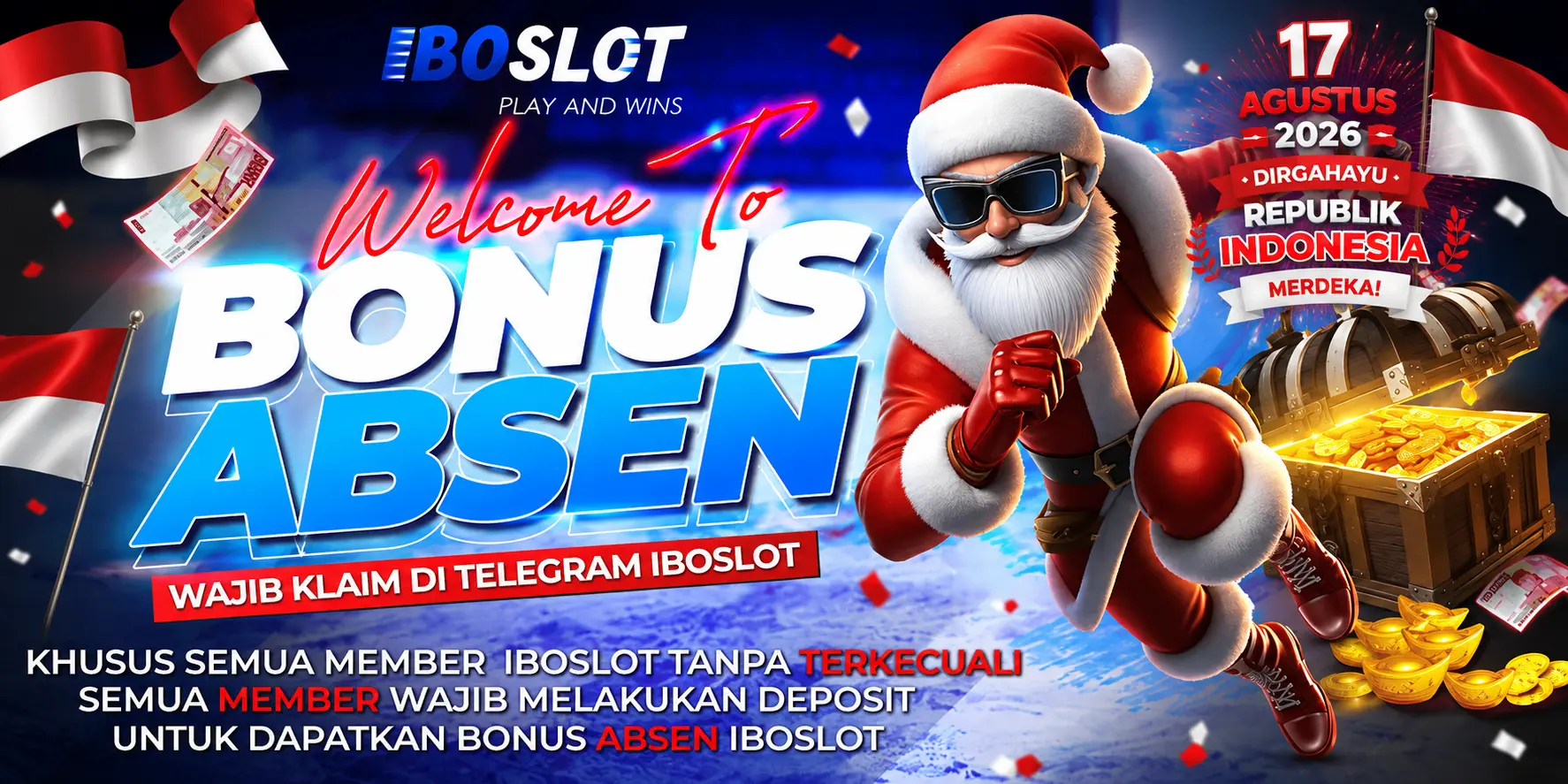 BONUS ABSENSI IBOSLOT
